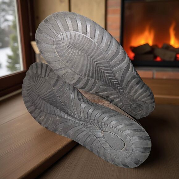 JSport Women’s Brown Alice Slip-On Women's Faux Fur Loafers Size 10 - Picture 6 of 7